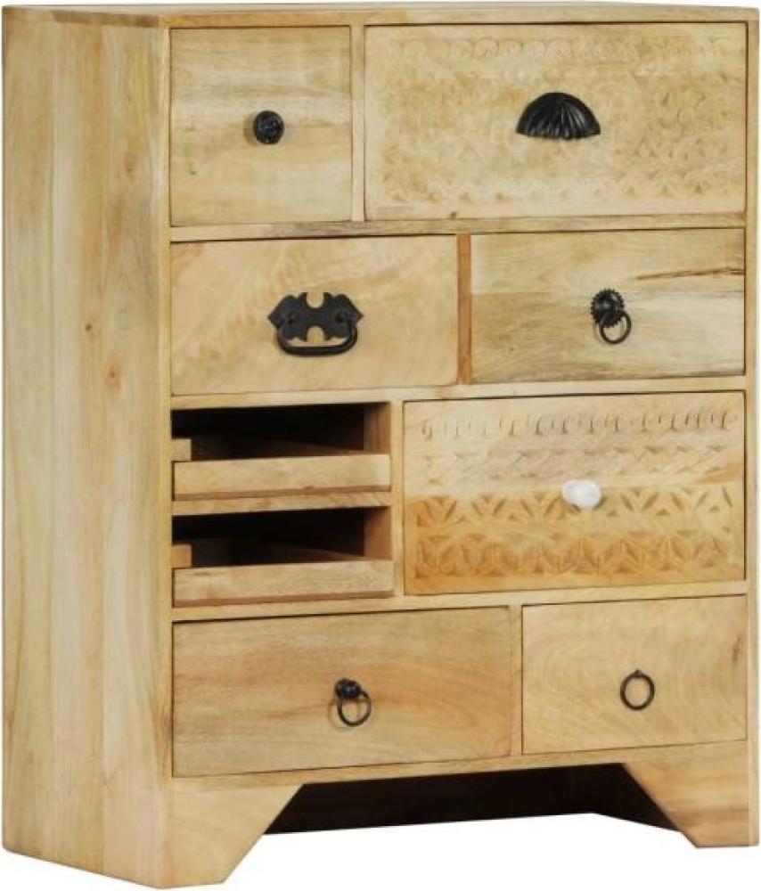 vidaXL Kommode 60 x 30 x 75 cm Mango-Massivholz [247579] Bild 1