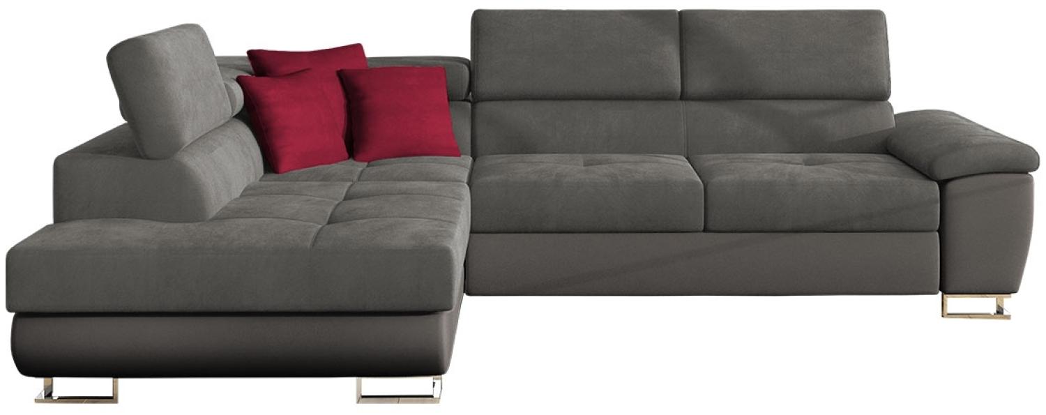 Ecksofa Cotere (Soft 029 + Uttario Velvet 2971 + Kronos 02, Seite: Links) Bild 1