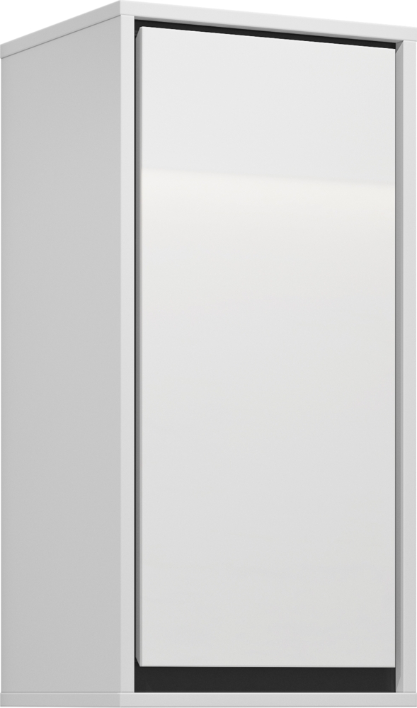 99rooms Venera Hängeschrank Weiß Schwarz Bild 1
