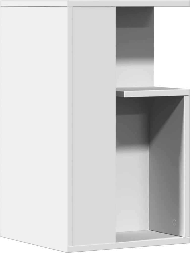 vidaXL Beistelltisch Weiß 35x35x60 cm Holzwerkstoff 840737 Bild 1