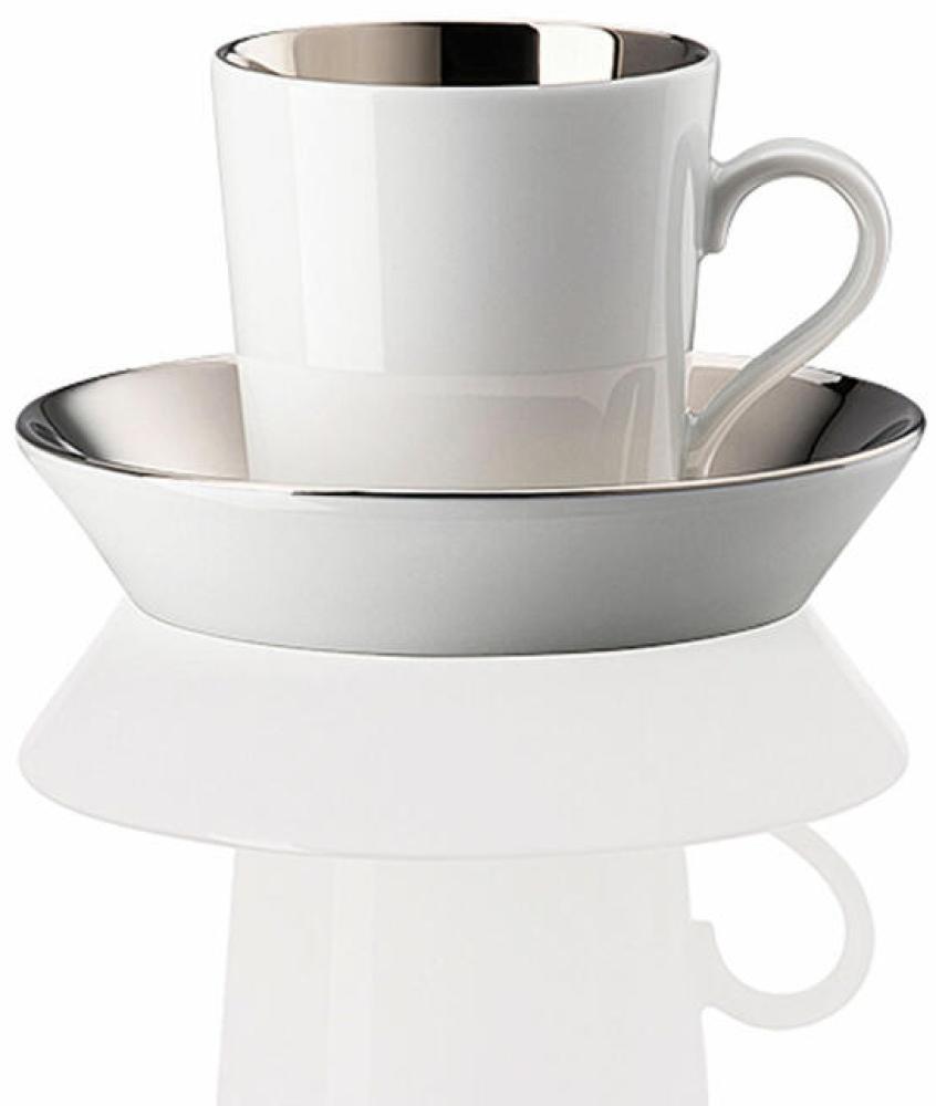 Arzberg Tric Espresso-Mokkatasse mit Untere, Becher, Porzellan, Moonlight, 100 ml, 49700-650015-14720 Bild 1