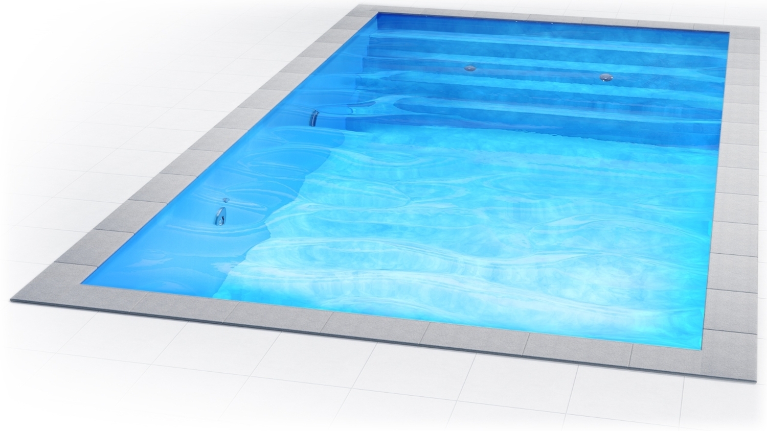 Styroporpool Bausatz - 600 x 300 x 150 cm Bild 1