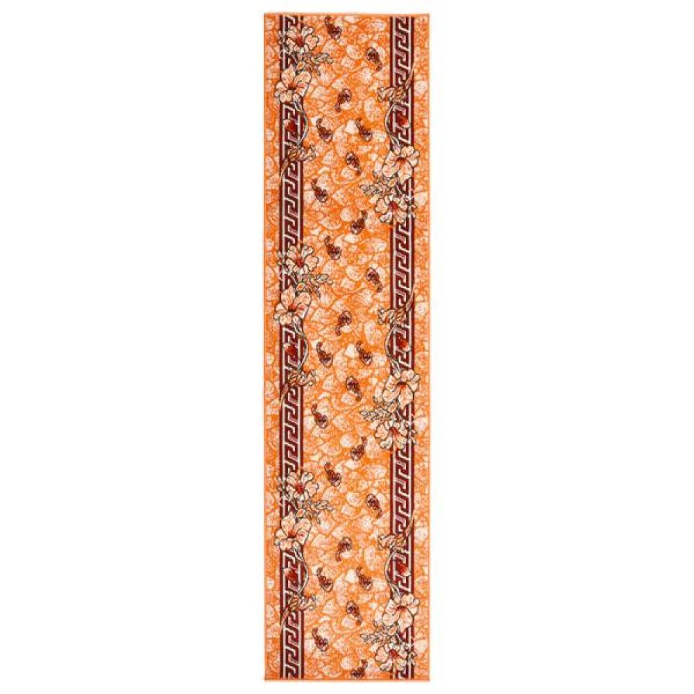 vidaXL Teppichläufer BCF Terrakottarot 60x250 cm Bild 1