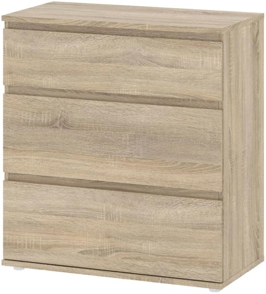 Kommode Nora Sideboard Schubladen Schrank Highboard Schlafzimmer Eiche Dekor Bild 1