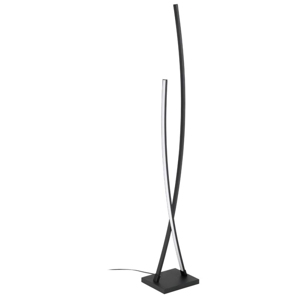 EGLO 'ALBORAYA' LED Stehlampe, schwarz, weiß, 2900 lm, 113,5 cm Bild 1