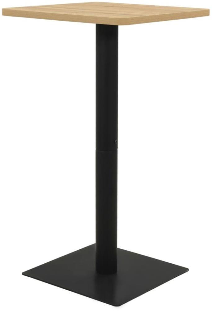 vidaXL Bistrotisch Eichefarben 60x60x107 cm 321926 Bild 1