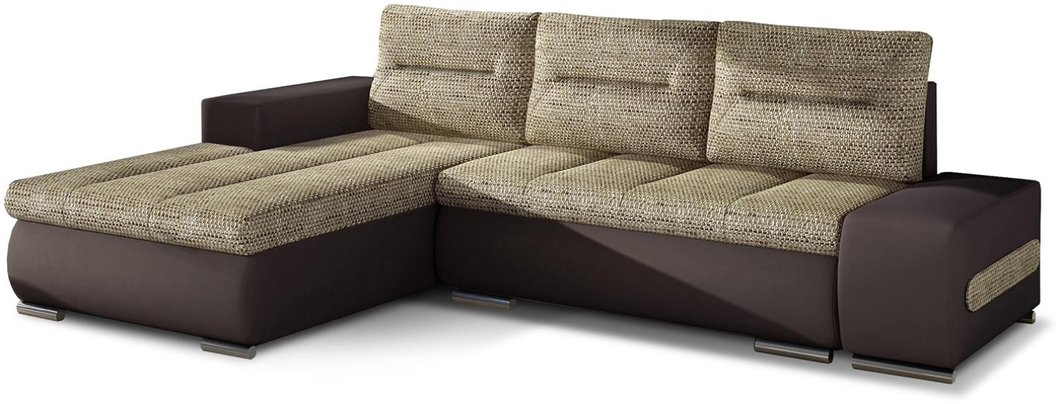 Ottavio, Ecksofa, Eckcouch, Beige Bild 1