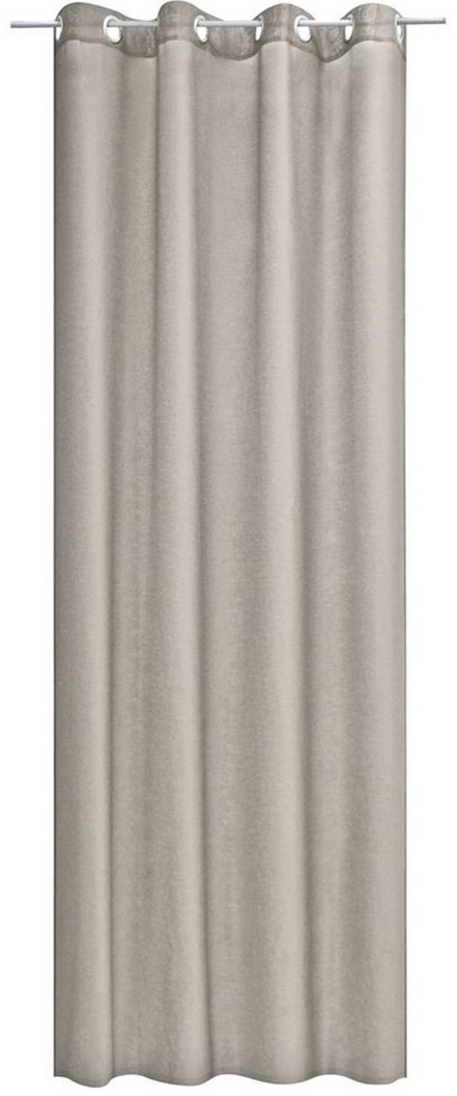 JEMIDI Scheibengardine Vorhang blickdicht mit Ösen - Dekoschal 100% Polyester - Montage, (1 St) Bild 1