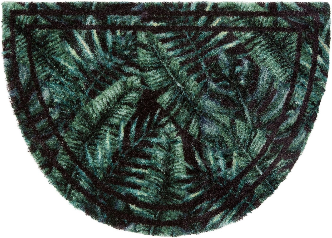 ASTRA Fußmatte Pure&Soft 014, halbrund, Höhe: 7 mm, Sauberlaufmatte, weiche Oberfläche, waschbar, rutschfest Bild 1