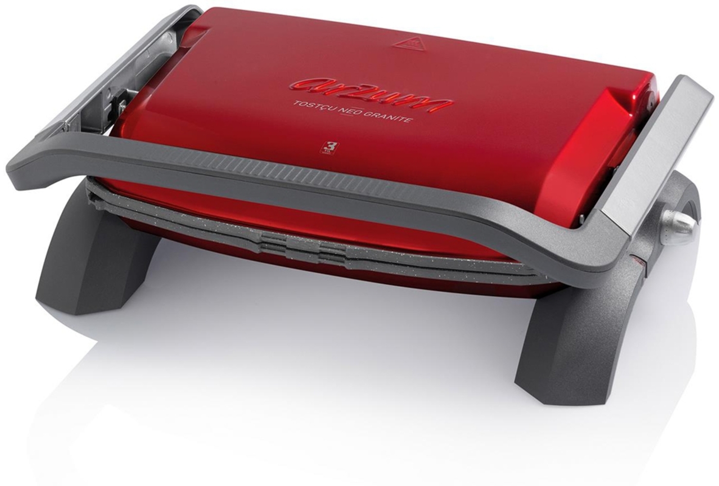 Arzum Tostçu Delux Grill 1800W, Kontaktgrill Sandwichmaker Bild 1