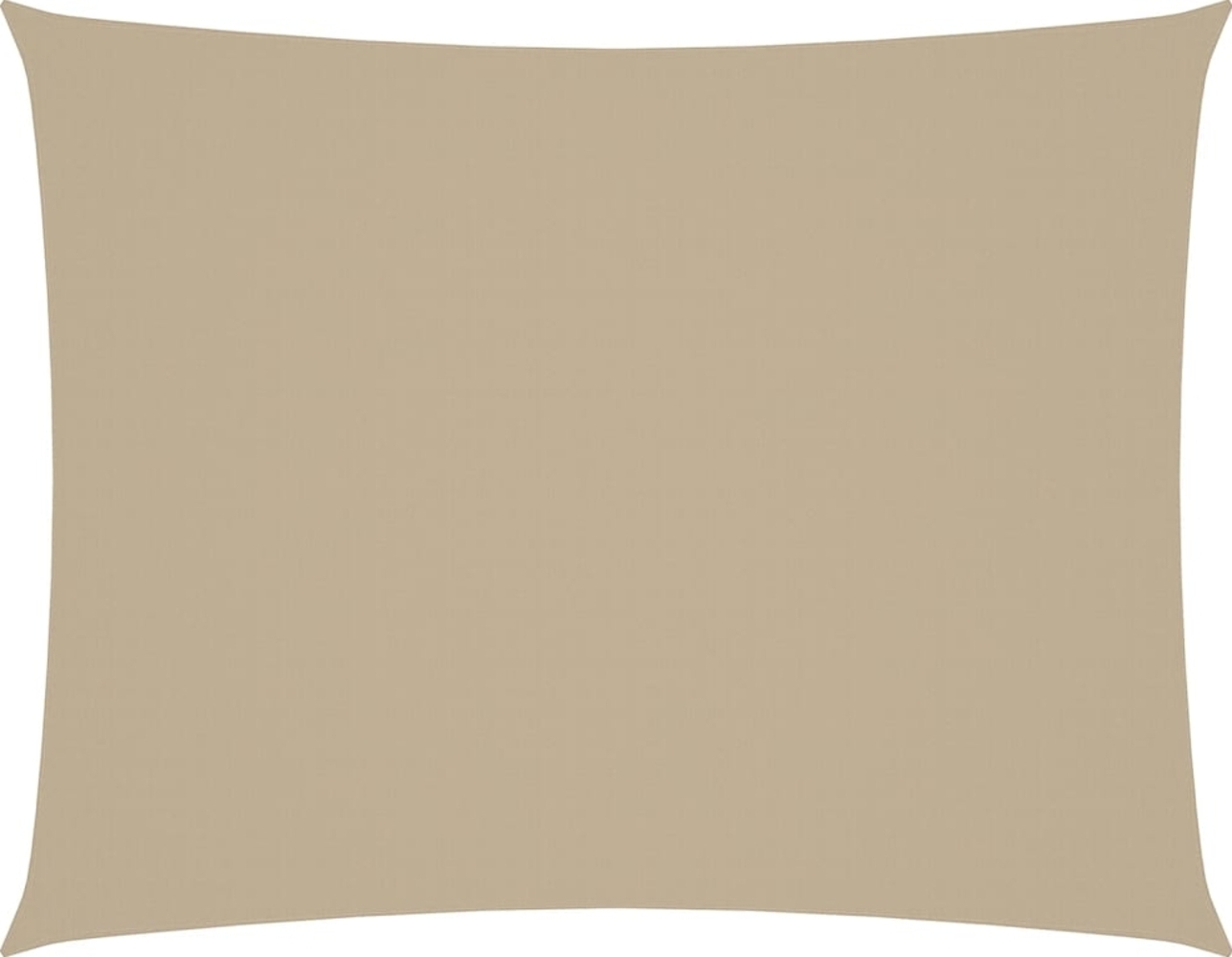 vidaXL Sonnensegel Oxford-Gewebe Rechteckig 5x7 m Beige 135165 Bild 1