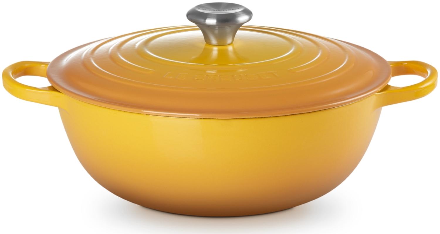 Le Creuset Bräter La Marmite Signature rund nectar 28cm Bild 1