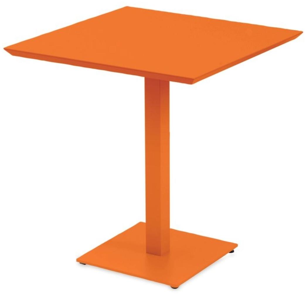 Balkontisch Mogan 80x80 cm orange AR Bild 1