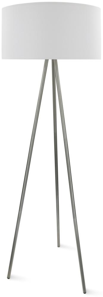 Tripod Stehleuchte skandinavisch ST51, Metall, Schirm weiß Bild 1