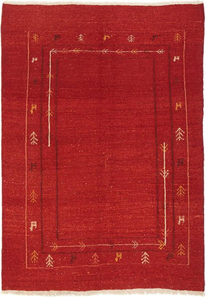 Morgenland Gabbeh Teppich - Perser - 200 x 142 cm - rot Bild 1