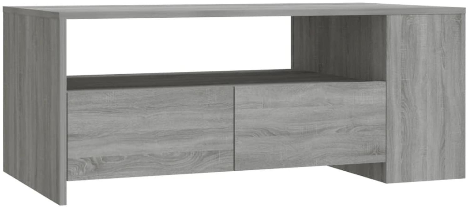 vidaXL Couchtisch Grau Sonoma 102x55x42 cm Holzwerkstoff 816935 Bild 1