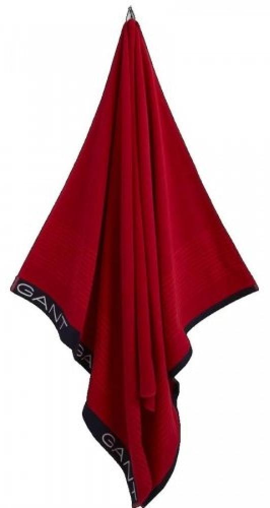 Gant Home Strandtuch Tonal Stripe Beach Towel Bright Red (100x180 cm) 852012111-620 Bild 1