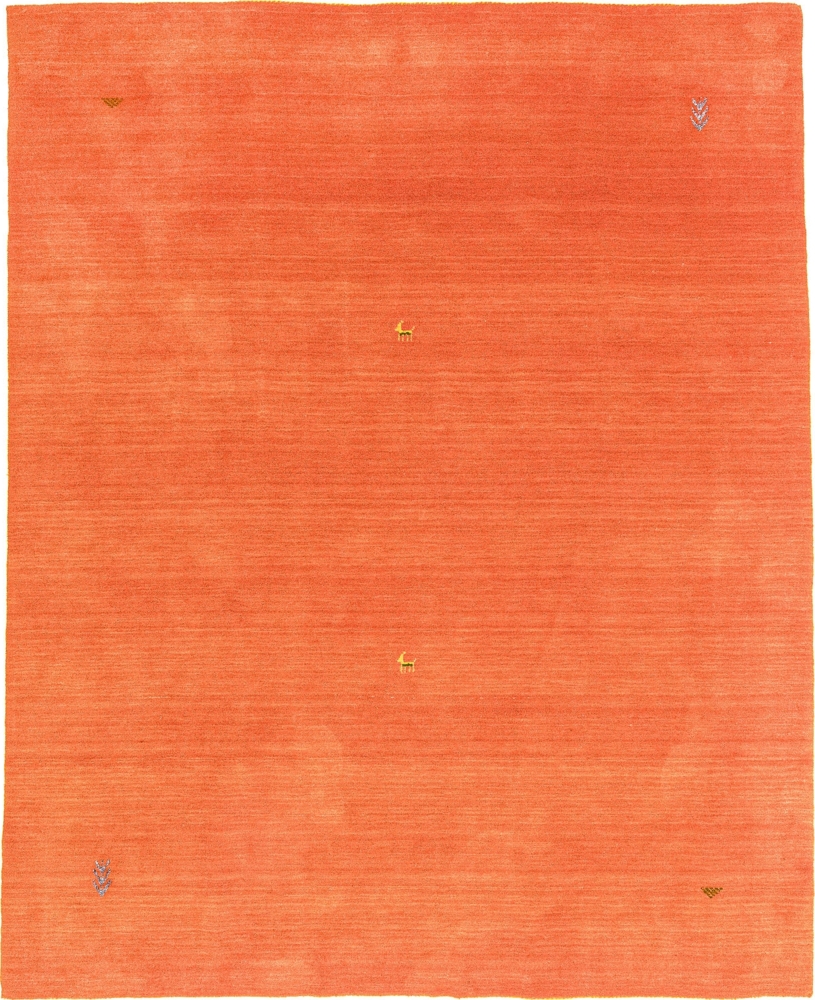 Morgenland Gabbeh Teppich - Softy - Agra - rechteckig - 120 x 70 - Orange Bild 1