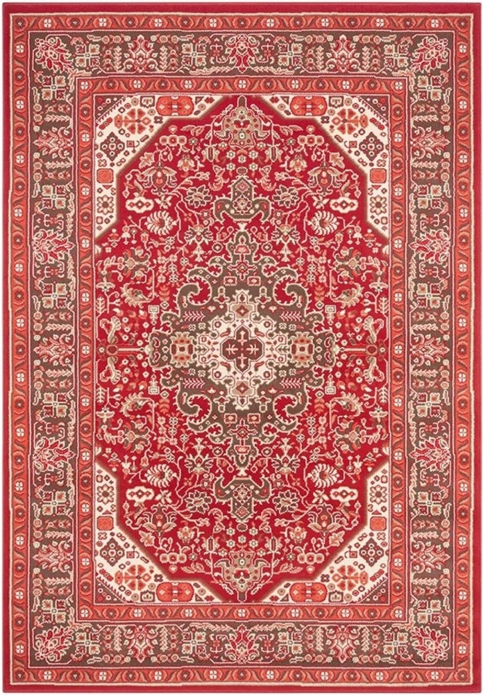 NOURISTAN Teppich Orientalischer Kurzflor Teppich Skazar Isfahan Orientrot, rechteckig, Höhe: 9 mm Bild 1