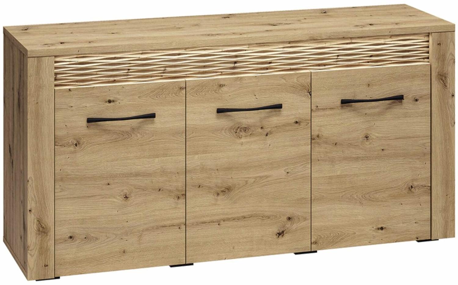 Stylefy Tori Kommode IV Eiche Artisan Dekor Bild 1