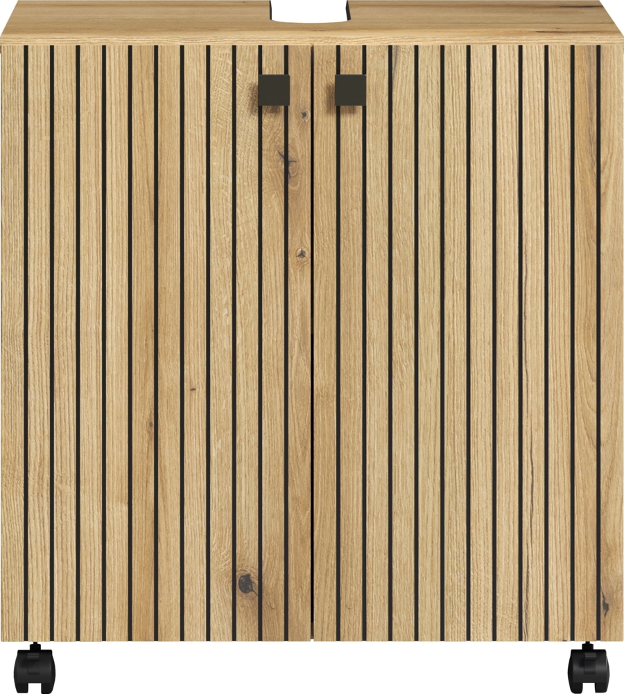 Waschbeckenunterschrank Bliss in Evoke Eiche 60 cm Bild 1