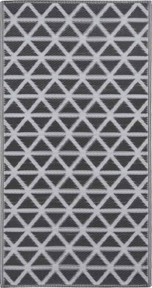 vidaXL Outdoor-Teppich ARAKIL Schwarz 190x290 cm PP 310419 Bild 1