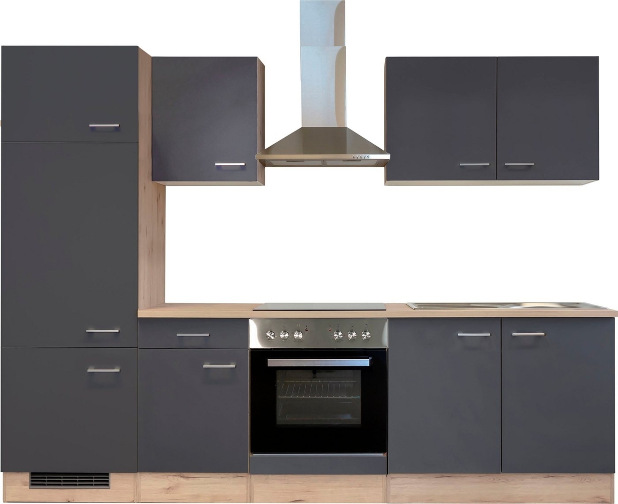 Flex-Well Küchenzeile Morena, wahlweise mit E-Geräten, Gesamtbreite 270 cm Bild 1