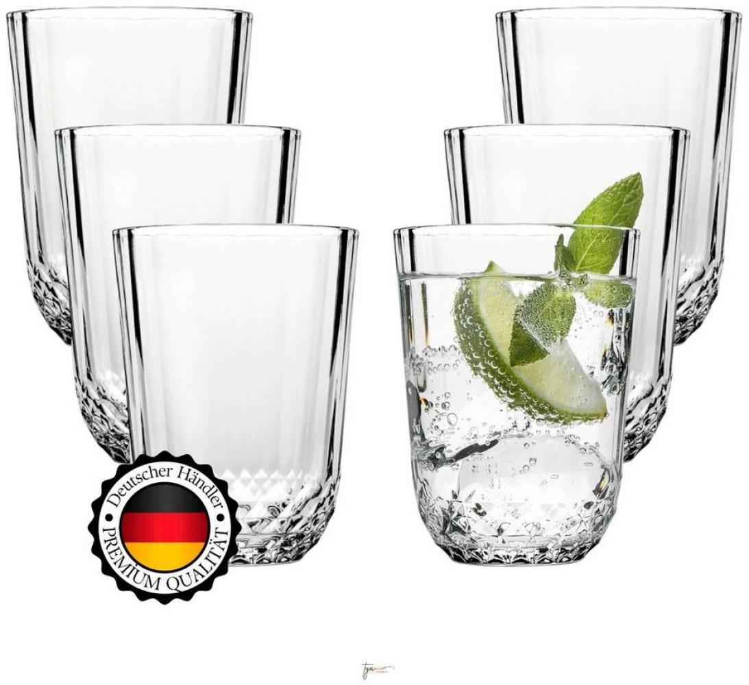 Pasabahce 52750 Diony Wasser-Schnapsglas 255ml 6er-Set Trinkgläser Wasserbecher Bild 1