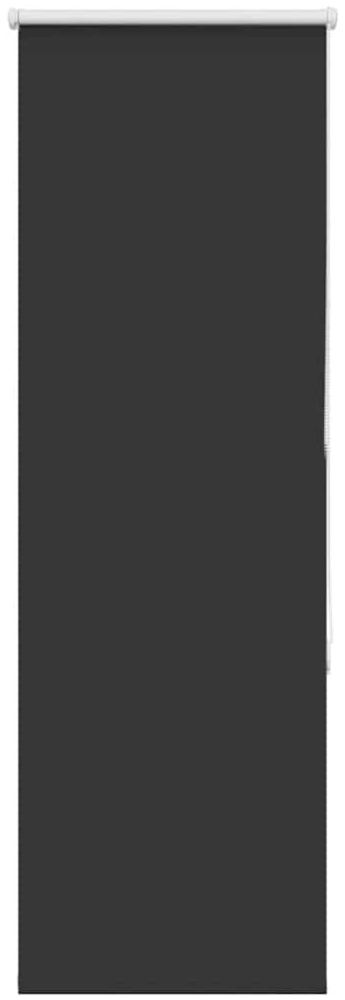 vidaXL Verdunkelungsrollo Schwarz 40x130 cm Stoffbreite 35,7 cm 4010830 Bild 1