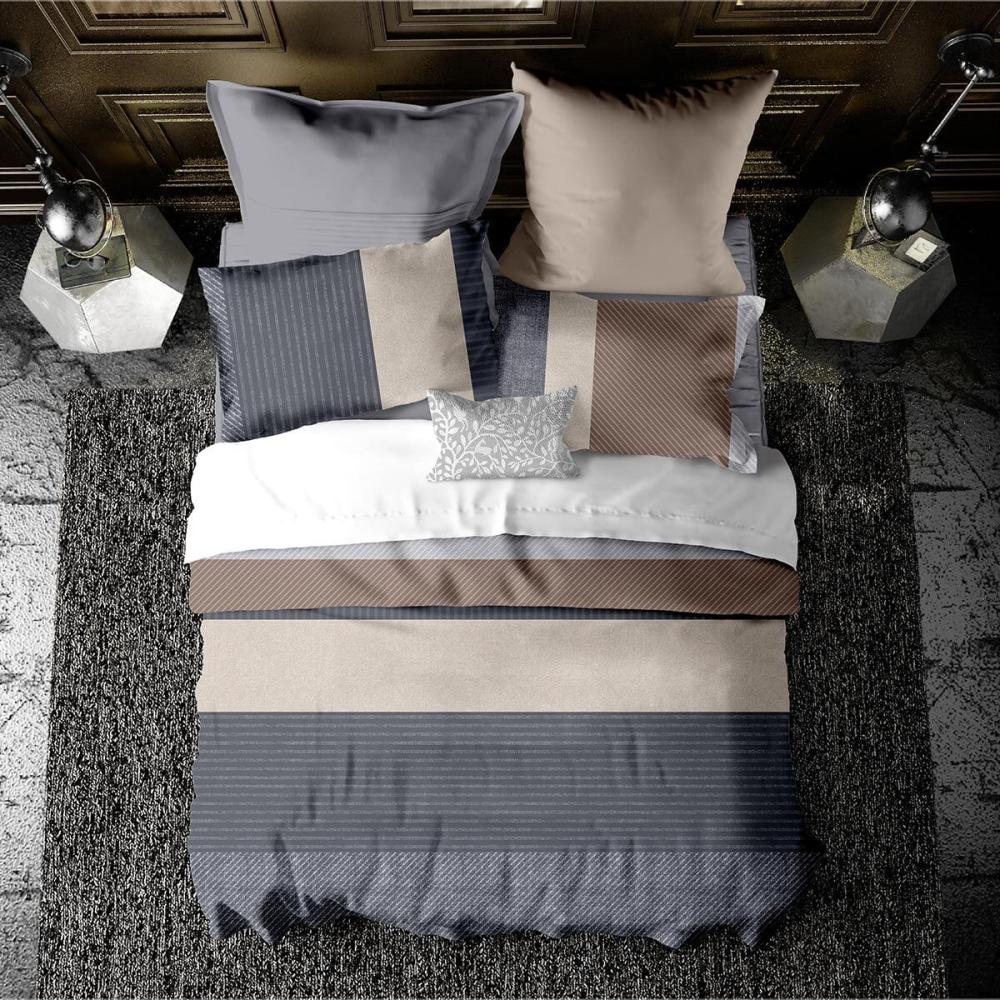 Traumschlaf Premium Satin Bettwäsche Newport grau|135x200 cm + 80x80 cm Bild 1