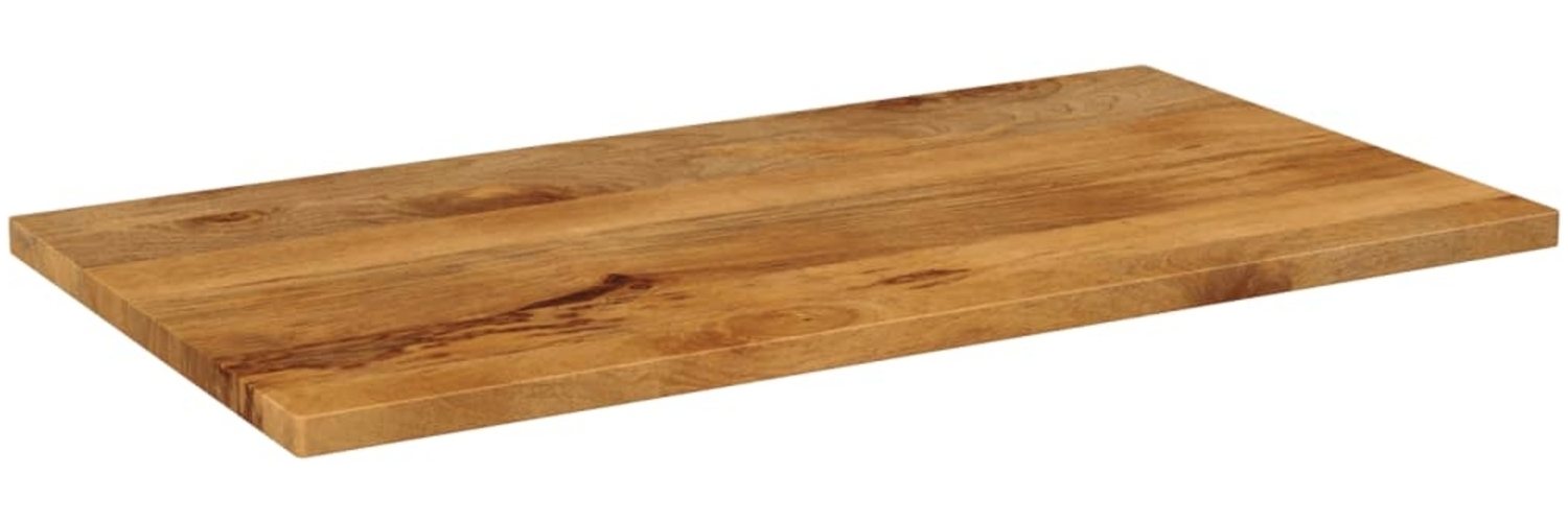 vidaXL Tischplatte 120x60x2,5 cm Rechteckig Massivholz Mango 371602 Bild 1