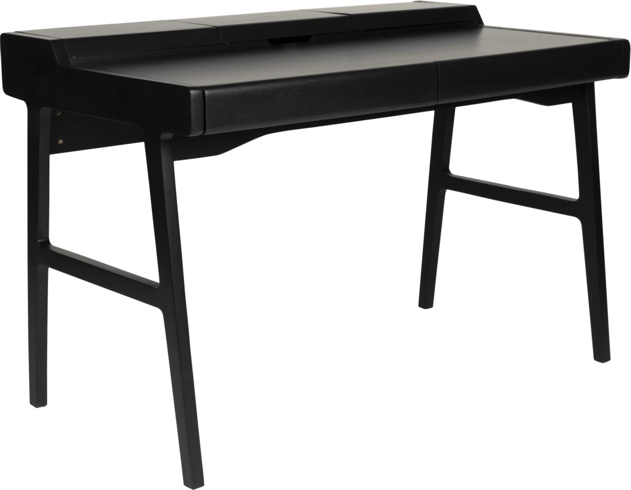 Schreibtisch Sekretär KAAT BLACK von ZUIVER mit Eichenfurnier Bild 1