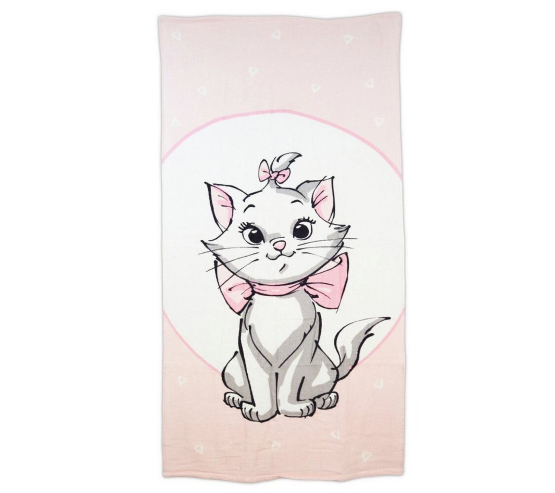 Disney Strandtuch Disney Aristocats Marie die Katze Badetuch XL 70x140 cm, 100% baumwolle Bild 1