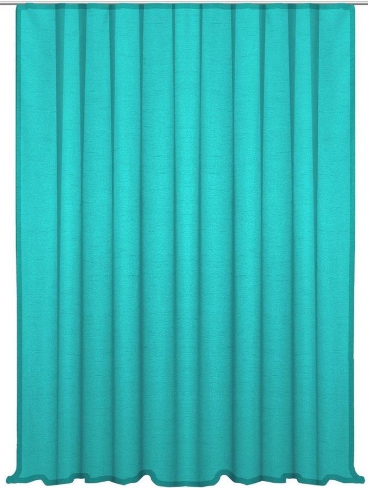 Haus und Deko Gardine Vorhang Kräuselband 300x245 cm Seidenglanz halbtransparent Gardine, Kräuselband (1 St), halbtransparent, Polyester Bild 1