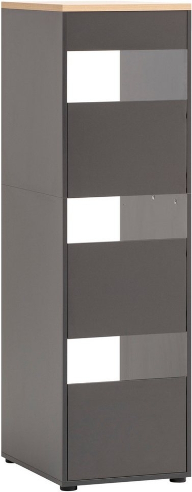 Schildmeyer Mehrzweckschrank Wäscheschrank Solea 702006, anthrazit, 45,1 x 60 x 154,7 cm Bild 1