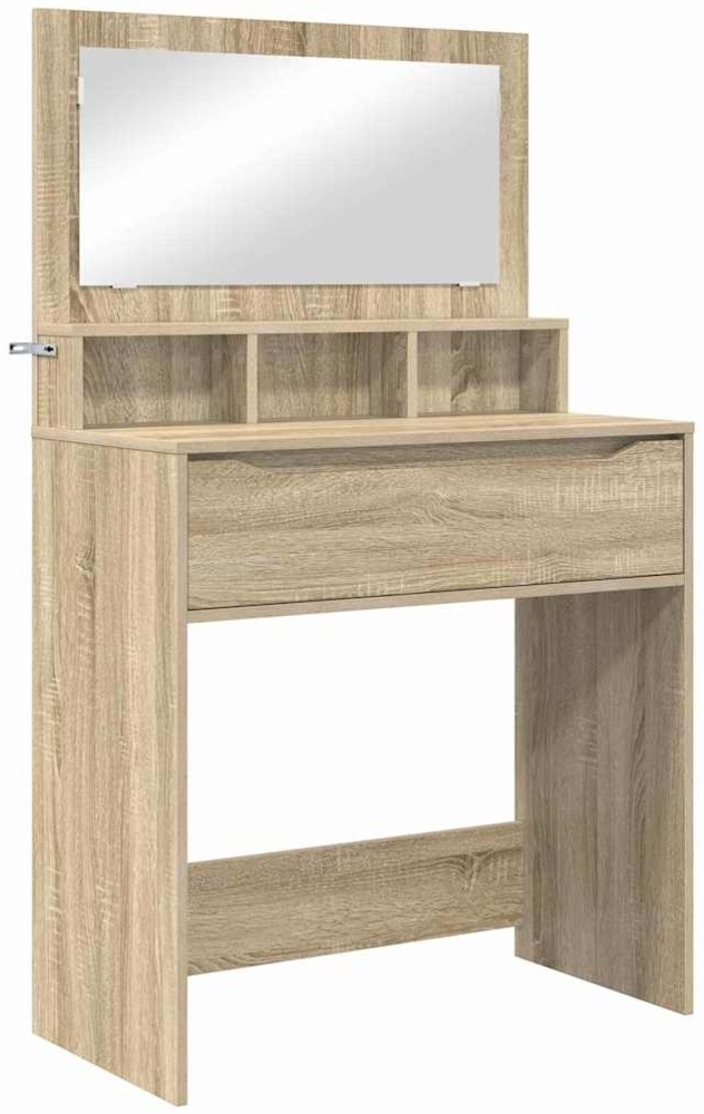 vidaXL Schlafzimmer-Frisiertische Sonoma-Eiche 80 x 39,6 x 135 cm 888979 Bild 1