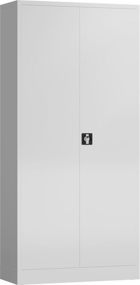 Steelboxx Mehrzweckschrank Aktenschrank Metallschrank mit 2 Türen 4 Fachböden 1945 x 920 x 420mm (1-St) Komplett montiert und verschweißt, keine Montage erforderlich Bild 1