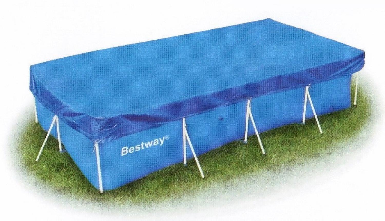 Bestway Abdeckplane 404x214cm für Frame Pools 58107 Bild 1