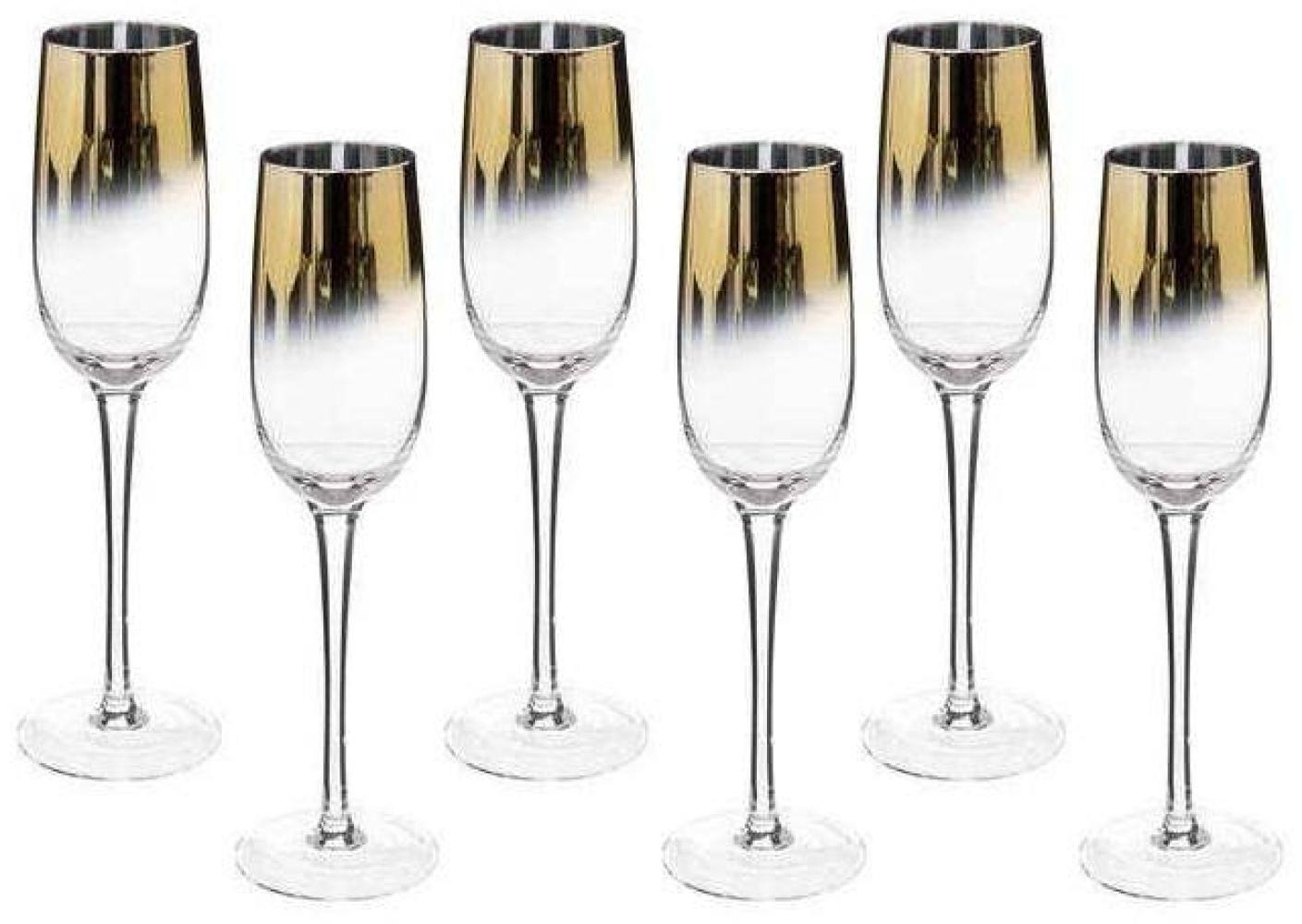 Champagnergläser ARYA, 210 ml, 6er-Set Bild 1