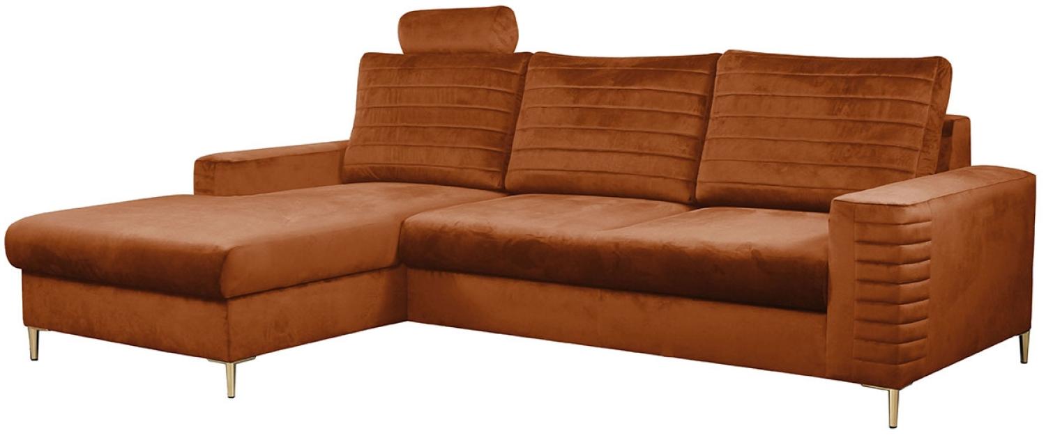 Ecksofa Beleri (Farbe: Velluto 33, Seite: Links) Bild 1