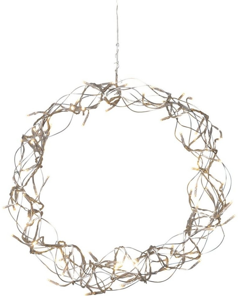 Eglo LED-RING 80 Ø300 (CURLY SILBER) Bild 1