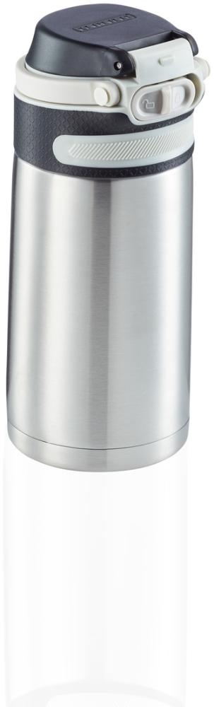 Isolierbecher Flip 350ml silber Bild 1