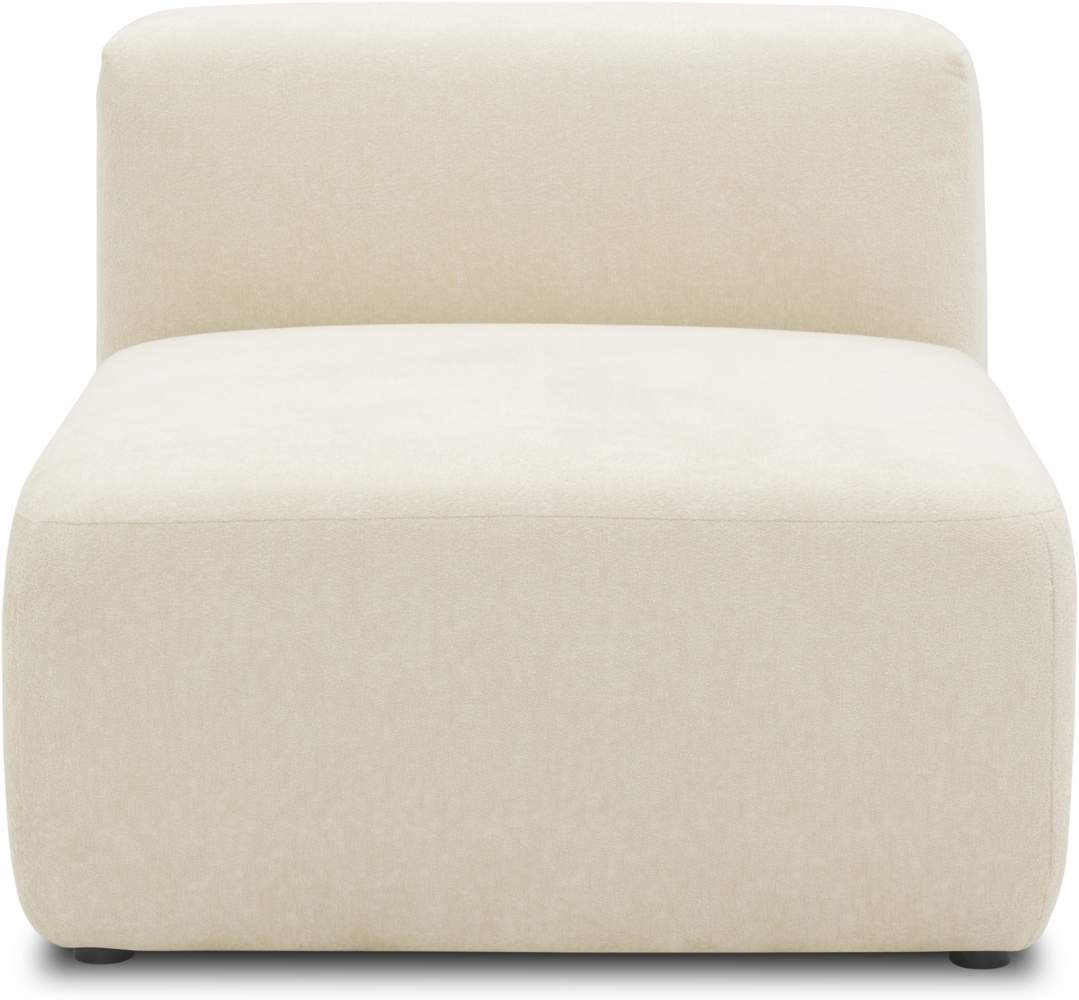 DOMO. collection Sessel 800013, Polstersessel, rechteckig, gepolsterte Rückenlehne, Modul-Element, Sitzelement, Polstergarnitur, 85 x 108 x 69 (BxTxH), natur Bild 1