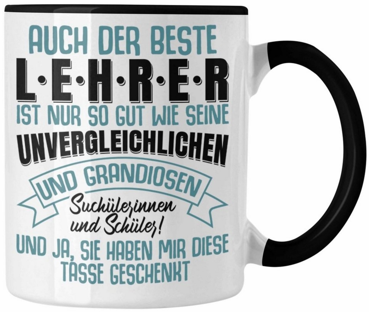 Trendation Tasse Trendation - Lehrer Geschenk Tasse Abschied Abschiedsgeschenk für Lehr Bild 1