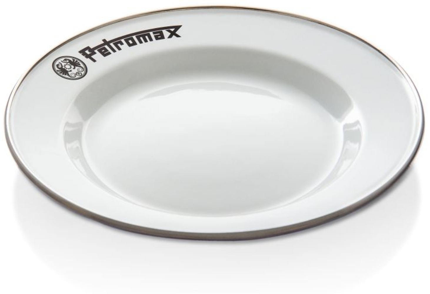 Petromax Teller Emaille 2er Set 22 cm weiss Bild 1