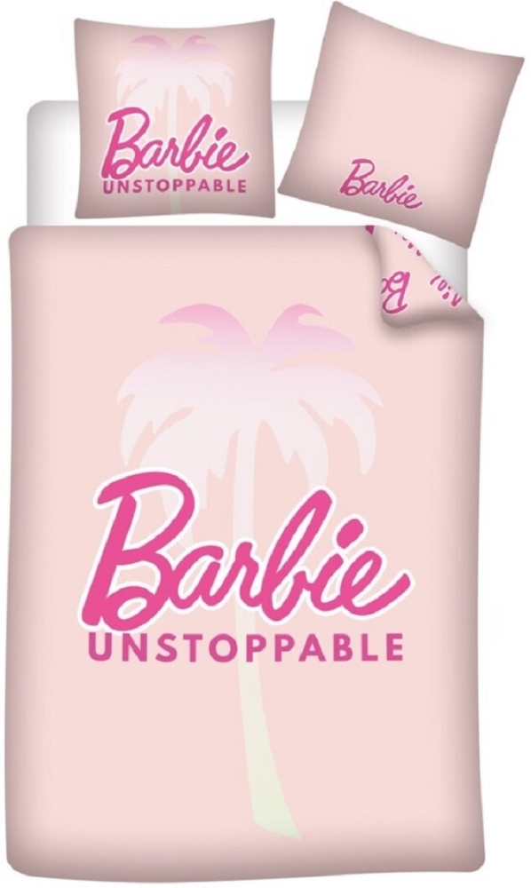 Barbie Bettwäsche-Set 140x200 cm – 100% Polyester für Fans von Barbie Bild 1