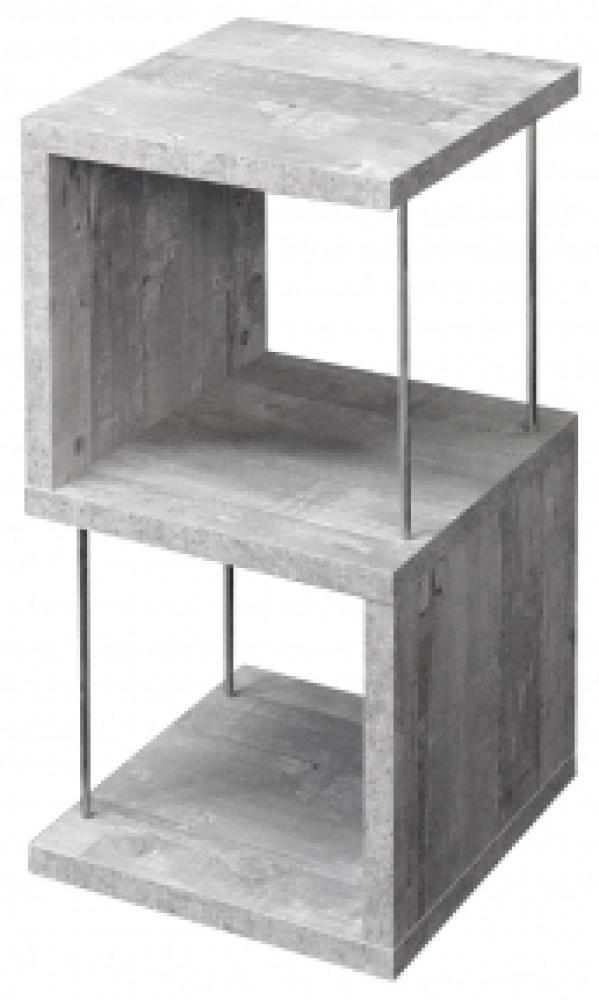 Raumteiler Regal Stauraumregal Bücherregal Beton Bild 1