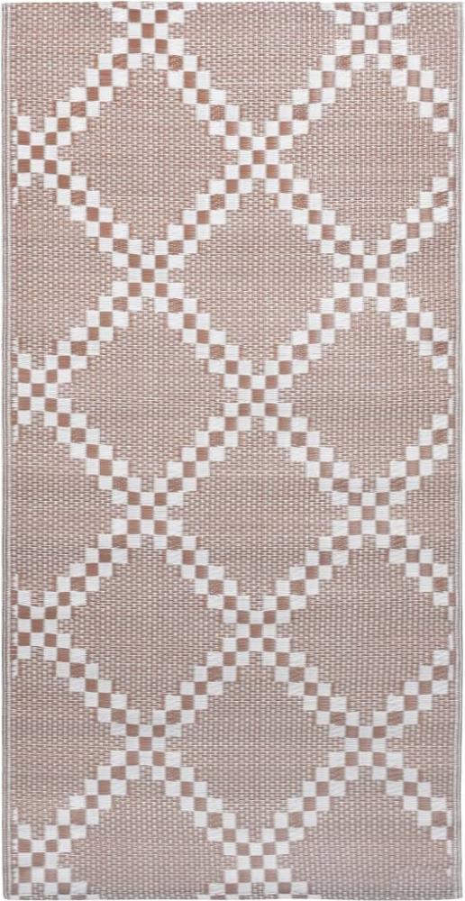 vidaXL Outdoor-Teppich ARAKIL Braun 120x180 cm PP 310433 Bild 1