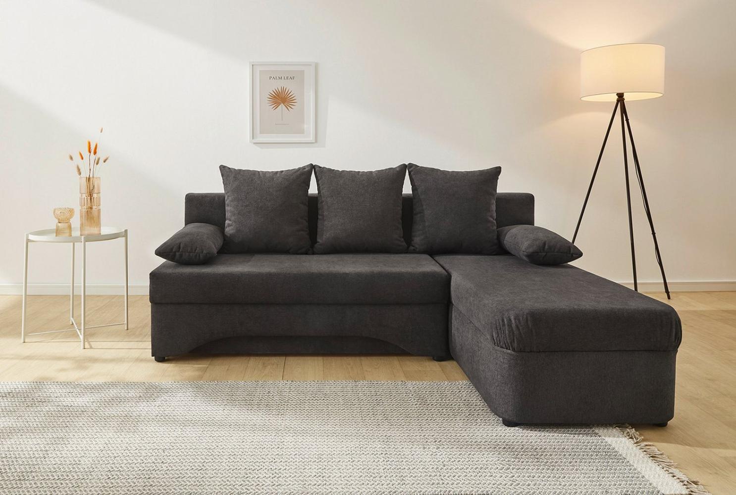 Jockenhöfer Gruppe Ecksofa L-Form, Gästebettfunktion und Stauraum, Unser Dauertiefpreis Bild 1