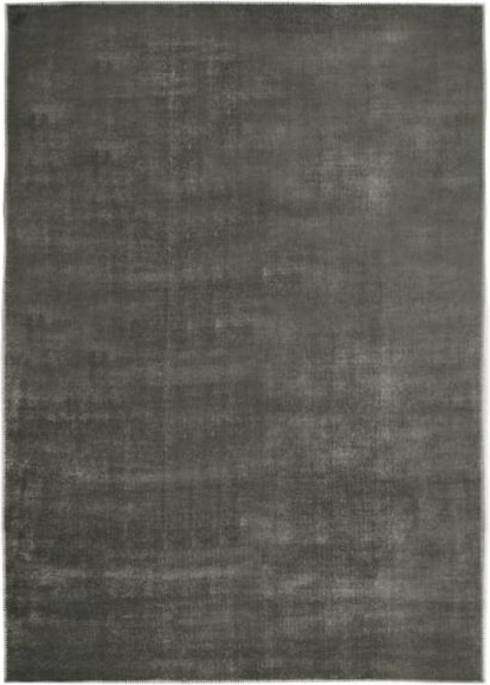 vidaXL Teppich Waschbar Faltbar Taupe 160x230 cm Polyester Bild 1